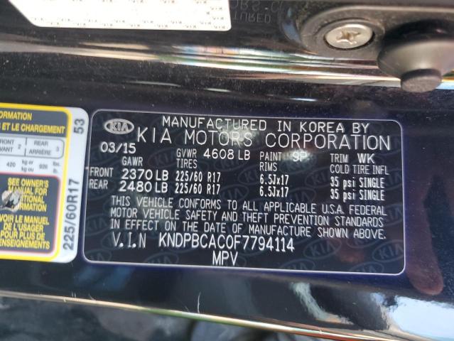 2015 KIA SPORTAGE L - KNDPBCAC0F7794114