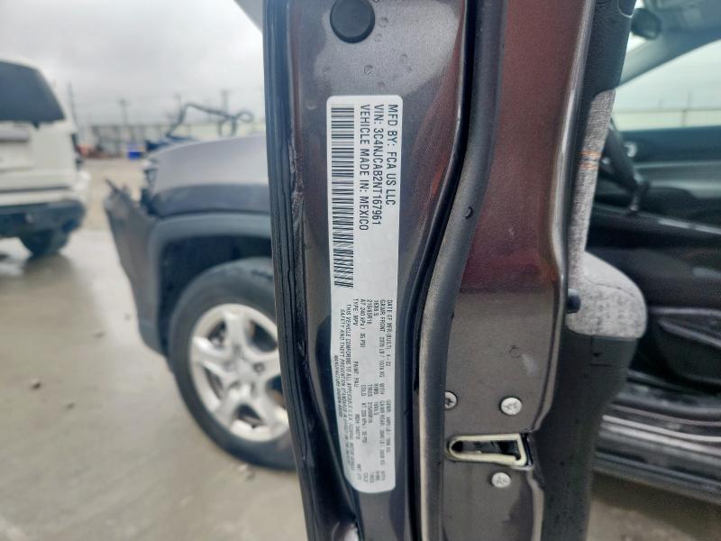 2022 JEEP COMPASS SP 3C4NJCAB2NT167961