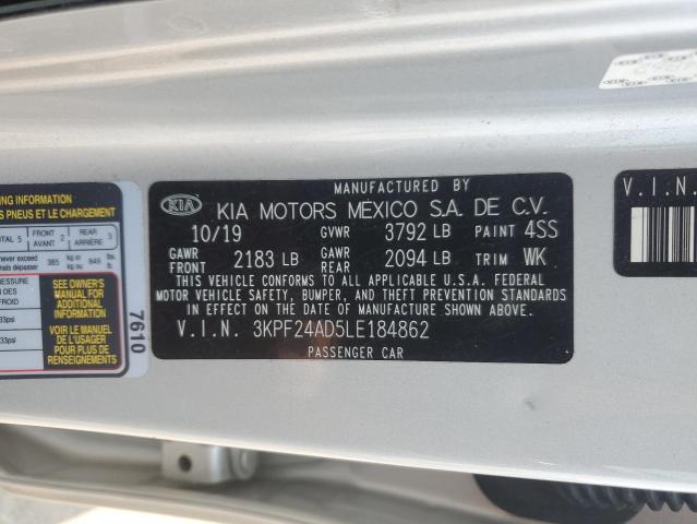 2020 KIA FORTE FE - 3KPF24AD5LE184862