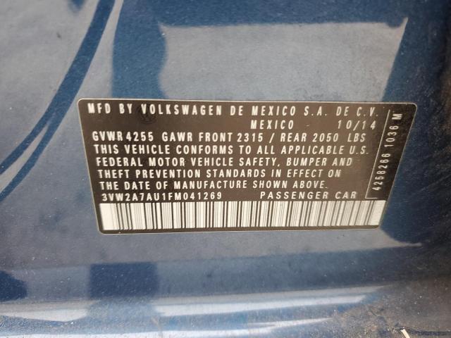 2015 VOLKSWAGEN GOLF - 3VW2A7AU1FM041269