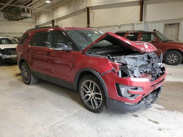 Vin: 1fm5k8gt5hgd80935, lot: 59352415, ford explorer sport 20174