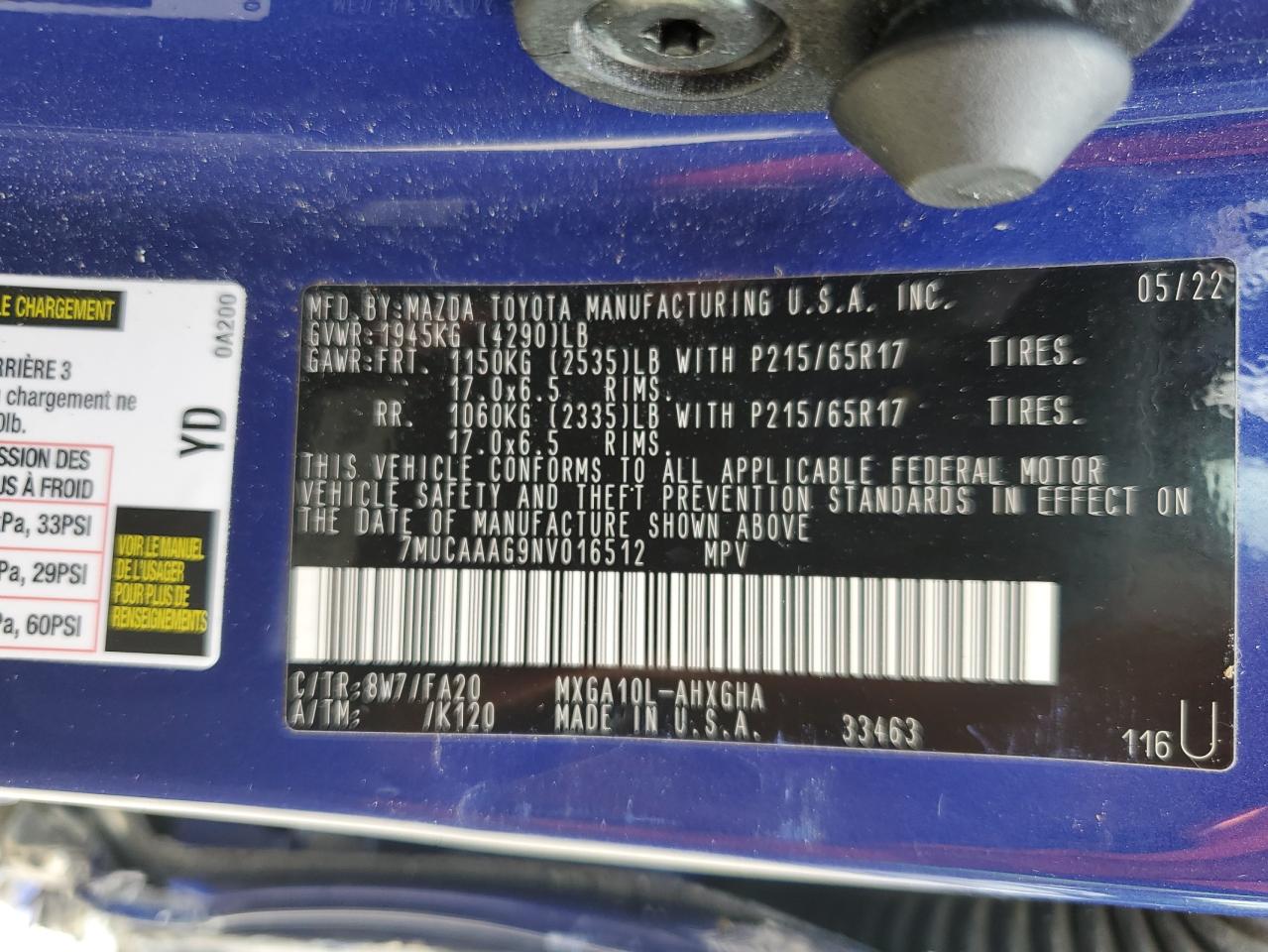 TOYOTA COROLLA CROSS LE