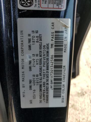 2016 MAZDA 3 TOURING - JM1BM1V73G1342586