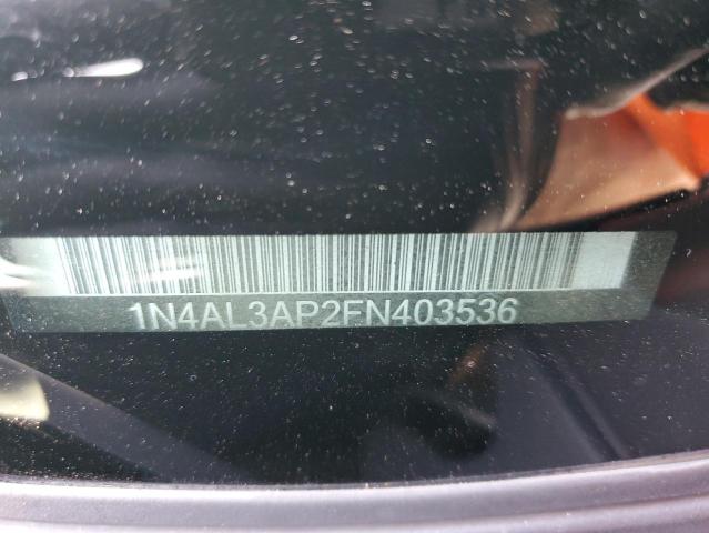 2015 NISSAN ALTIMA 2.5 - 1N4AL3AP2FN403536