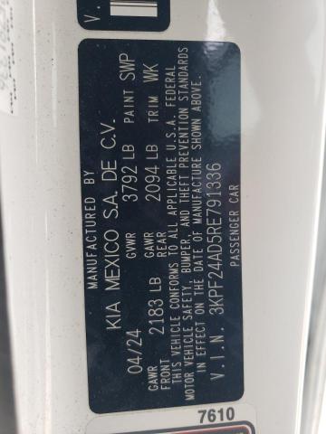 2024 KIA FORTE LX - 3KPF24AD5RE791336