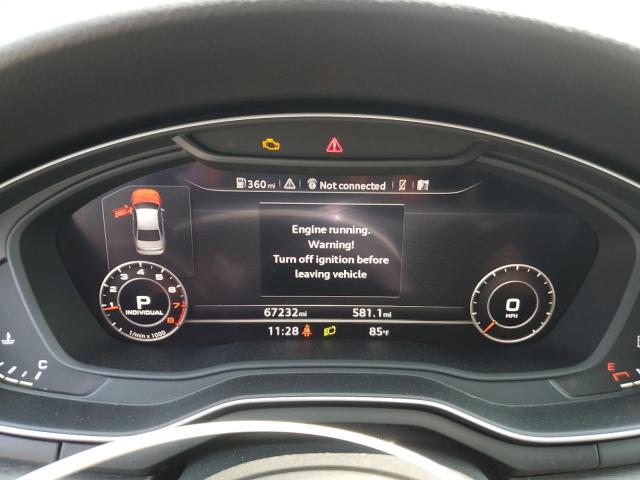 2017 AUDI A4 PREMIUM WAUENBF4XHN013282