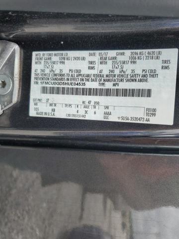 2017 FORD ESCAPE SE - 1FMCU0GD5HUE04535
