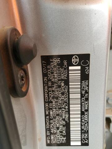 2018 TOYOTA CAMRY L JTNB11HK7J3022462