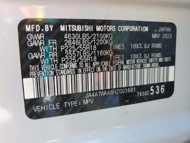2024 MITSUBISHI ECLIPSE CR - JA4ATWAA8RZ001681