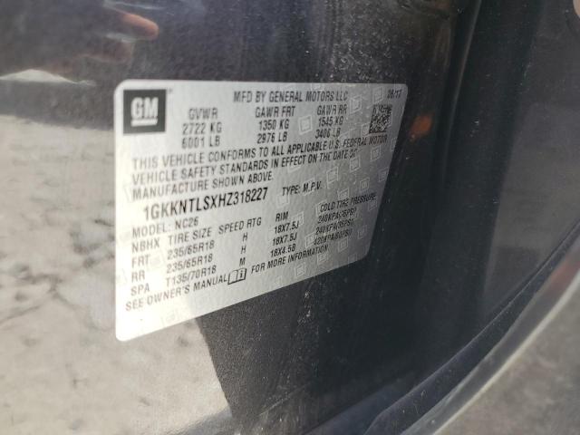 2017 GMC ACADIA ALL 1GKKNTLSXHZ318227