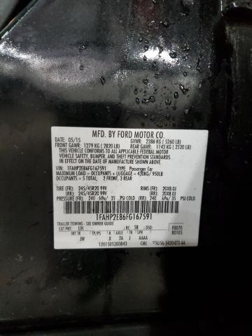 2015 FORD TAURUS SEL - 1FAHP2E86FG167591