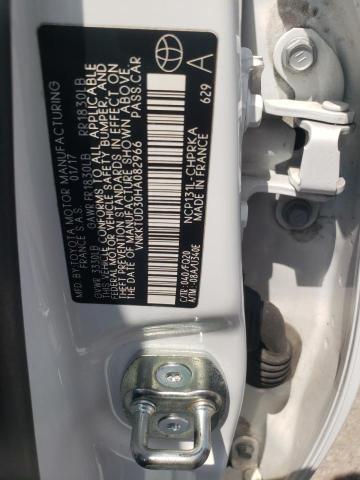 2017 TOYOTA YARIS L VNKKTUD30HA082966