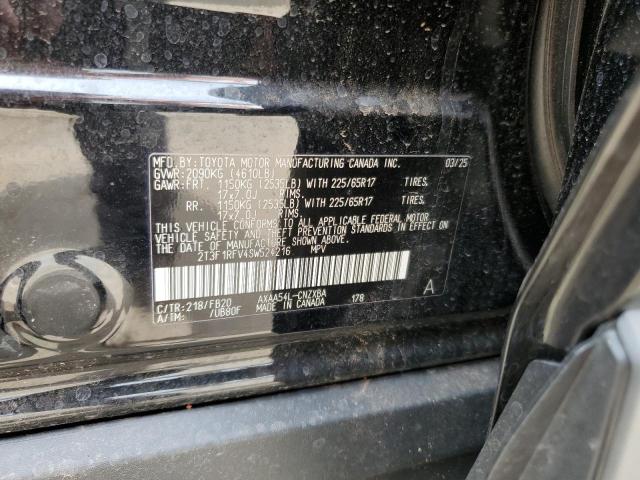 2025 TOYOTA RAV4 LE 2T3F1RFV4SW524216