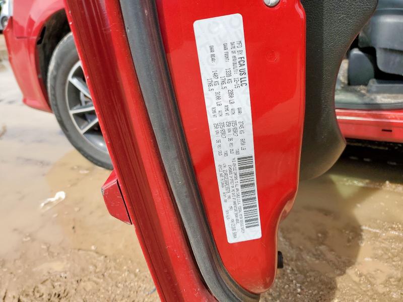 2016 DODGE GRAND CARA 2C4RDGEG9GR235278