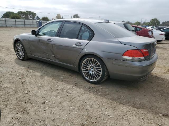 BMW 750 I 2007 gray  gas WBAHL83527DT09744 photo #3