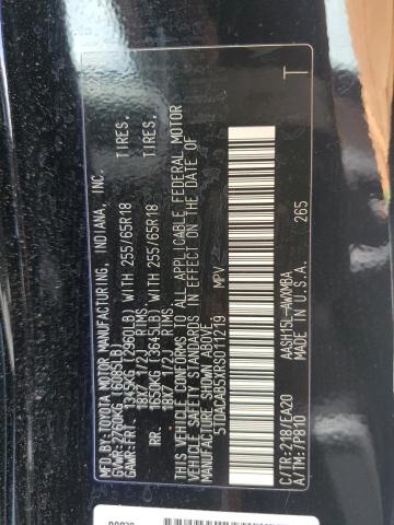 2024 TOYOTA GRAND HIGH 5TDACAB5XRS011219