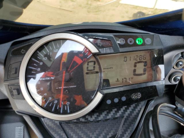 2013 SUZUKI GSX-R600 JS1GN7FA1D2102243
