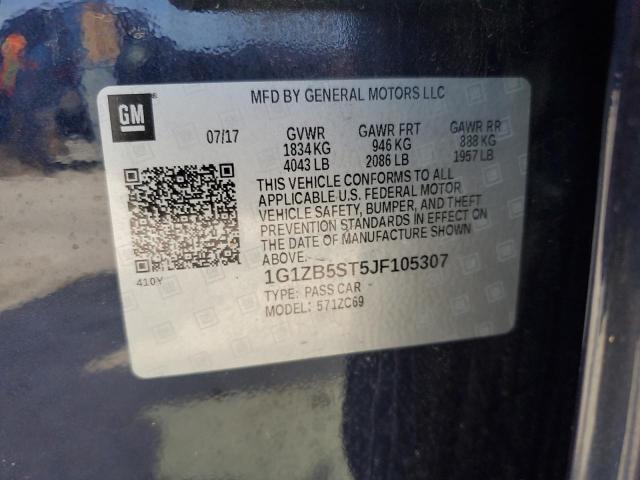 2018 CHEVROLET MALIBU LS - 1G1ZB5ST5JF105307