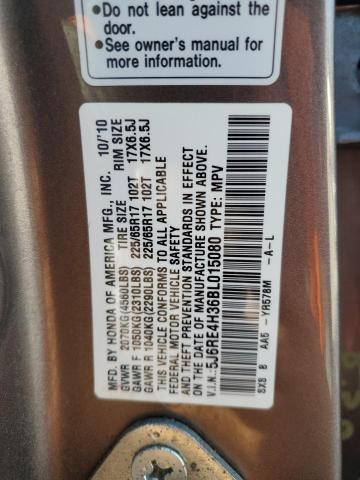 2011 HONDA CR-V LX - 5J6RE4H36BL015080