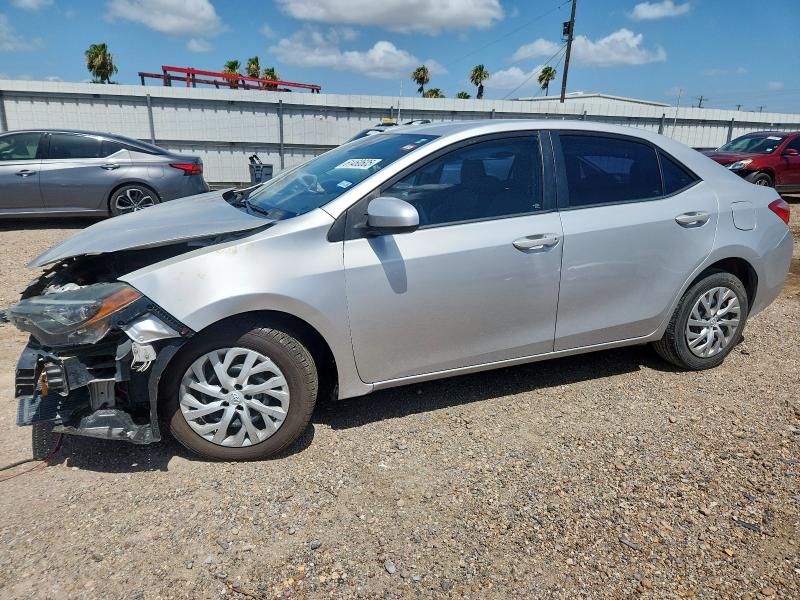 TOYOTA COROLLA L 2017 silver sedan 4d gas 5YFBURHE2HP692703 photo #1