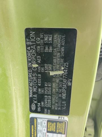 2015 KIA SOUL + KNDJP3A5XF7764725