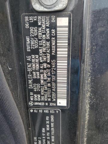 1998 MERCEDES-BENZ SL 500 #3279571238