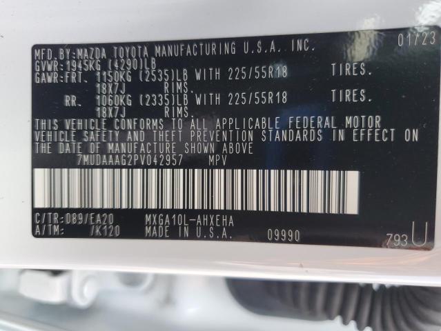 2023 TOYOTA COROLLA CR 7MUDAAAG2PV042957