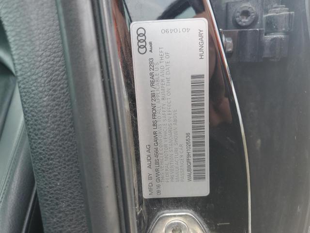 2017 AUDI A3 PREMIUM WAUB8GFF9H1025536