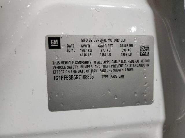 2016 CHEVROLET CRUZE LIMI - 1G1PF5SB6G7108805