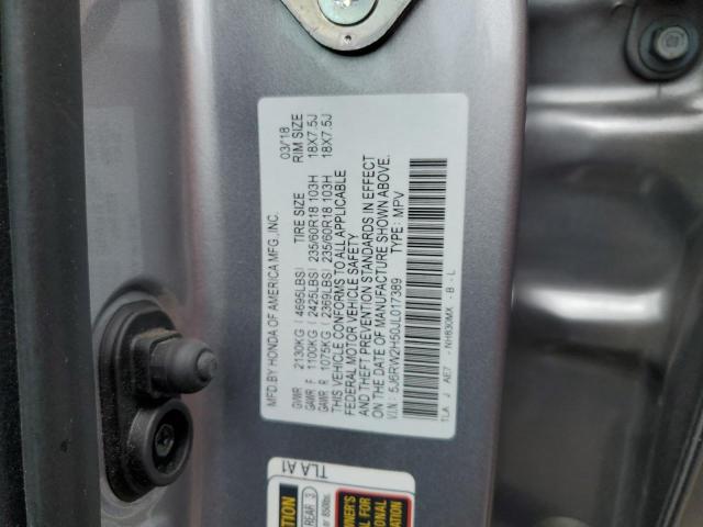 2018 HONDA CR-V EX 5J6RW2H50JL017389
