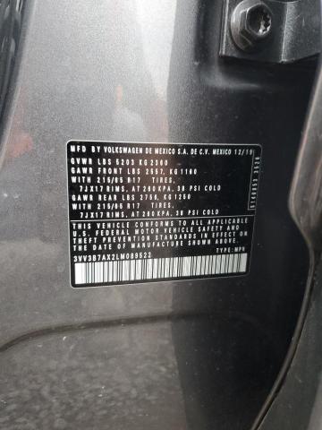 2020 VOLKSWAGEN TIGUAN SE - 3VV3B7AX2LM089522