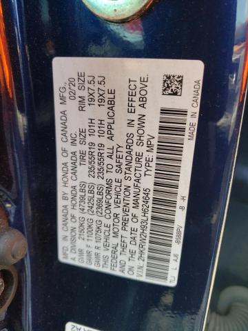2020 HONDA CR-V TOURI - 2HKRW2H93LH624645