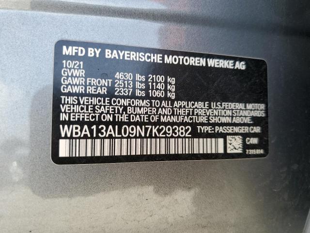 2022 BMW M235XI WBA13AL09N7K29382