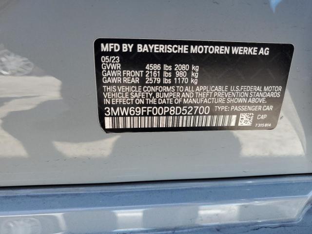2023 BMW 330I 3MW69FF00P8D52700