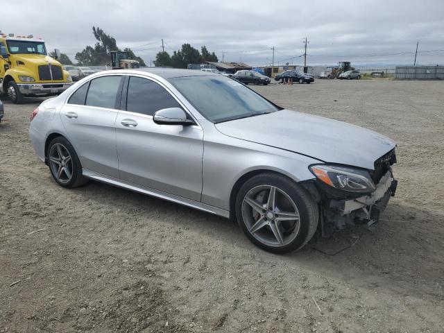 Vin: 55swf4kb9fu078350, lot: 60169555, mercedes-benz c-class 300 4matic 20154