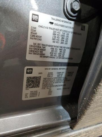 2022 CHEVROLET SILVER1500 1GCUYEED1NZ109105