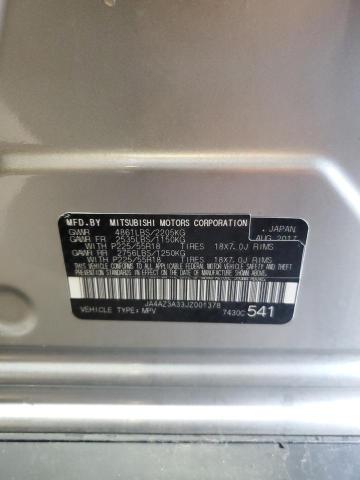 2018 MITSUBISHI OUTLANDER - JA4AZ3A33JZ001378