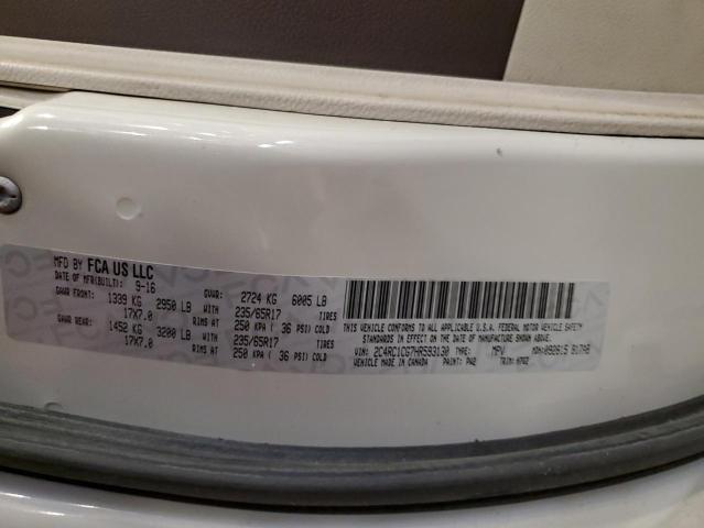 2017 CHRYSLER PACIFICA L 2C4RC1CG7HR593130