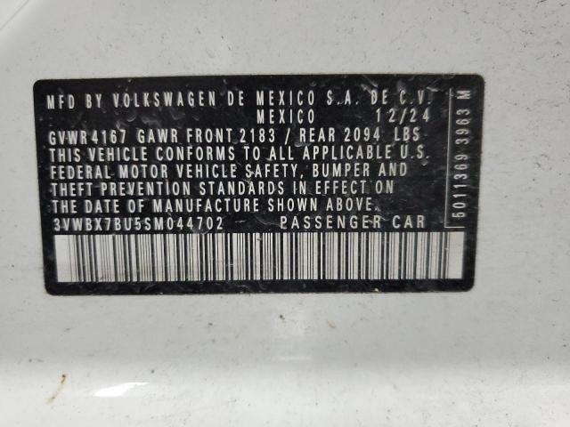 2025 VOLKSWAGEN JETTA SPOR 3VWBX7BU5SM044702