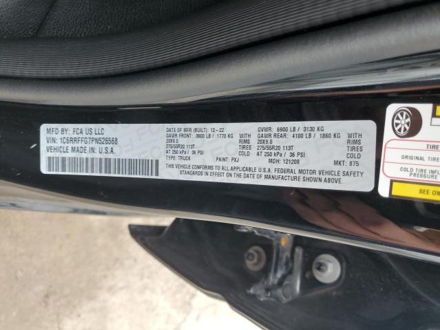 2023 RAM 1500 BIG H - 1C6RRFFG7PN526568