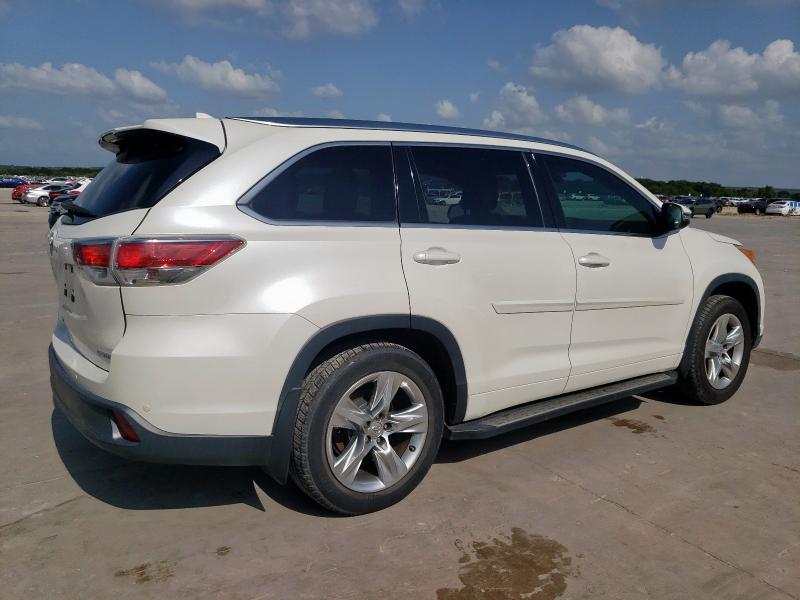 Vin: 5tdykrfh7es017333, lot: 61640305, toyota highlander limited 20143