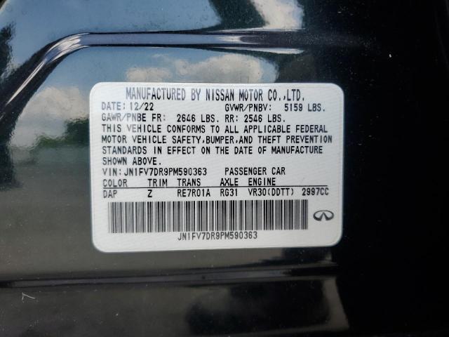 2023 INFINITI Q50 RED SP JN1FV7DR9PM590363