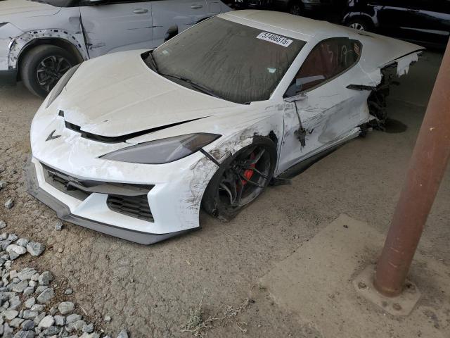 CHEVROLET CORVETTE Z 2025 white  gas 1G1YE2D39S5604603 photo #1