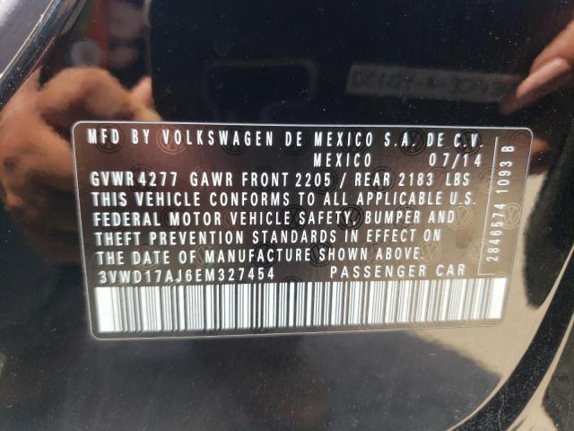 2014 VOLKSWAGEN JETTA SE - 3VWD17AJ6EM327454