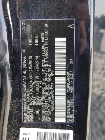 2021 TOYOTA HIGHLANDER - 5TDGBRCH0MS527795