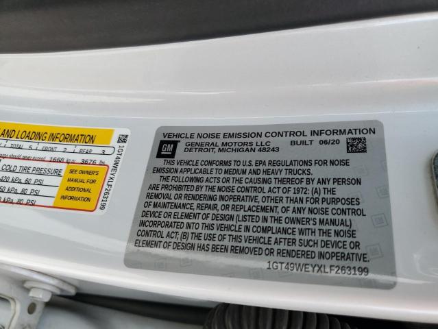 2020 GMC SIERRA K35 - 1GT49WEYXLF263199
