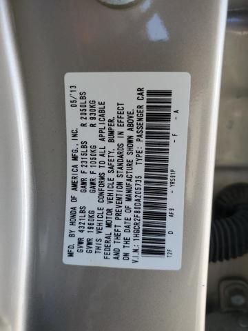 2013 HONDA ACCORD EXL - 1HGCR2F80DA205735