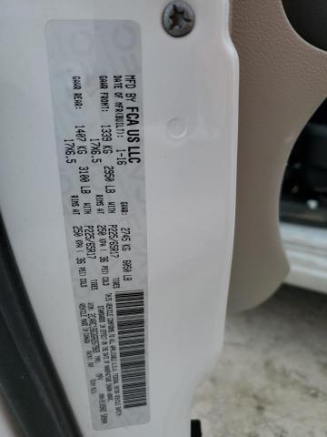 2016 CHRYSLER TOWN & COU - 2C4RC1BG3GR267969