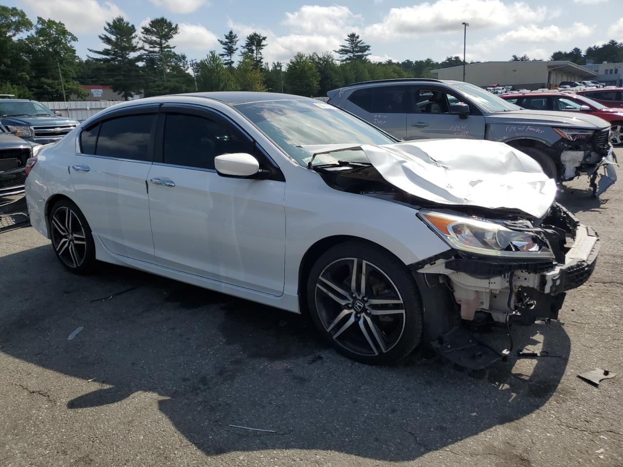 Lot #3197181832 2017 HONDA ACCORD SPO