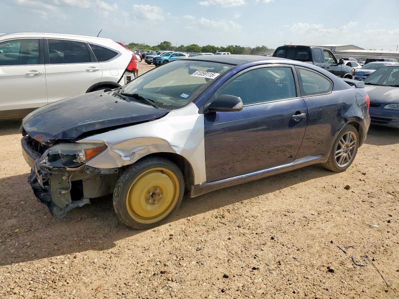 TOYOTA SCION TC 2007 blue  gas JTKDE177370219629 photo #1